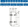 Теплообменник HIDRO - MF80 BLACK  вертикальный 25 kW